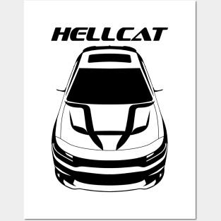 Charger Hellcat - Multi color Posters and Art